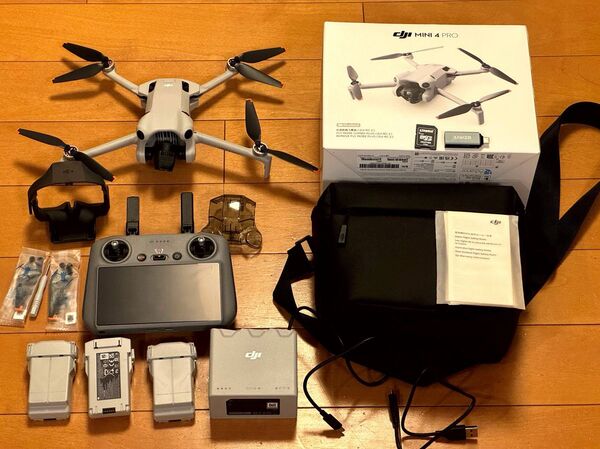 ドローン DJI Mini 4 Pro Fly More Combo Plus (DJI RC 2) フルHD 小型