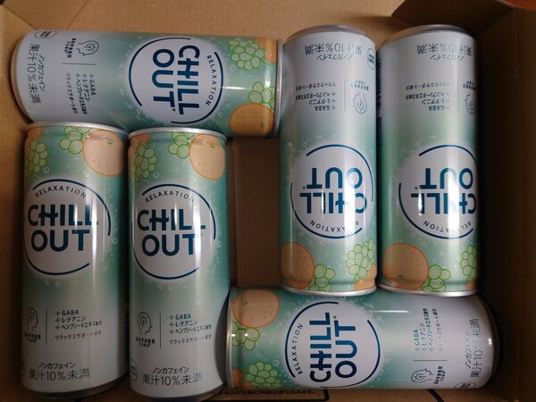 CHILL OUT 6本 チルアウト リラクゼーションドリンク