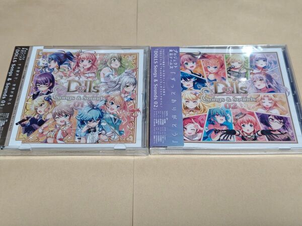CD プロジェクト東京ドールズ DOLLS Songs & Sounds 01&02