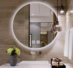LED круглый очень большой отель зеркало ванная зеркало 