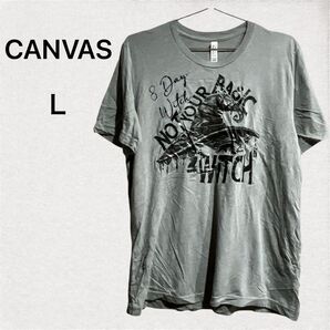 CANVAS 8 Day Witch Not Your Basic Witch Tシャツ グレー Lサイズ