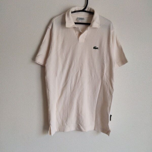 美品☆LACOSTE ラコステ スポーツ ポロシャツ 文字ワニ サイズ3