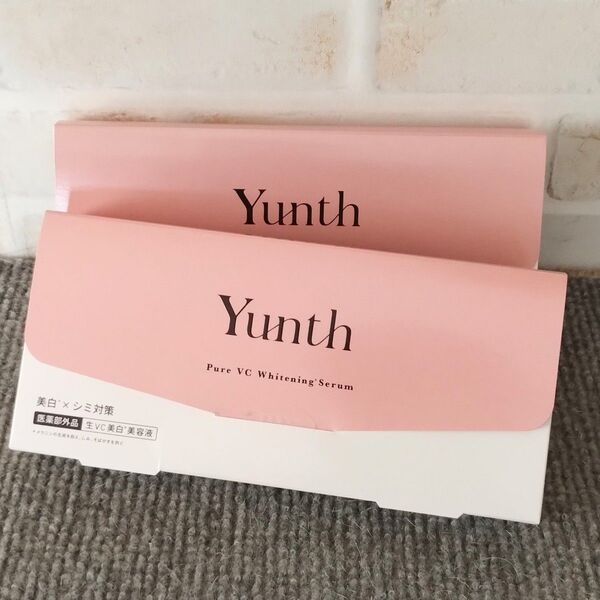新品未使用 未開封 Yunth ユンス 生ビタミンC美白美容液 2箱