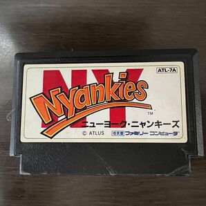 【激レア?】ファミコン ソフト ニューヨーク ニャンキーズ
