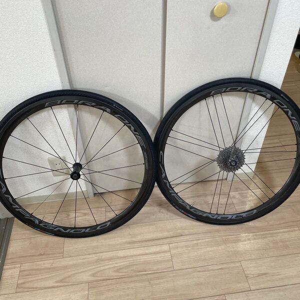 カンパニョーロ ホイール クリンチャー 前後セット ロードバイク SHIMANO シマノ 700C