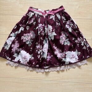 アクシーズファム 花柄スカート 140サイズ