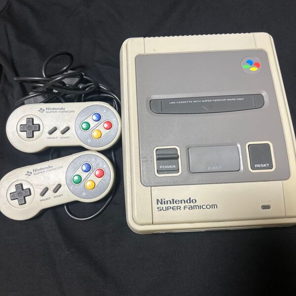 スーパーファミコン 本体 コントローラー2個セット