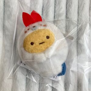 すみっコぐらし えびふらいのしっぽ アザラシ 水族館限定 ぶらさげぬいぐるみ
