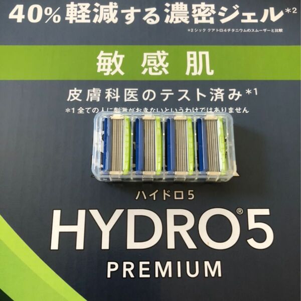 シック ハイドロ5 プレミアム 敏感肌用 替刃4個