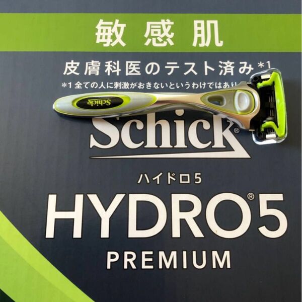 シック ハイドロ5 プレミアム 敏感肌用 刃付き本体1本