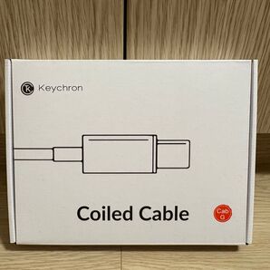 Keychron コイル式アビエイターUSBケーブル グレー