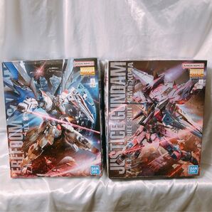【2個セット】MG フリーダムガンダム & MG ジャスティスガンダム