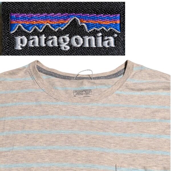 パタゴニア Patagonia ボーダー ポケット Tシャツ(M)