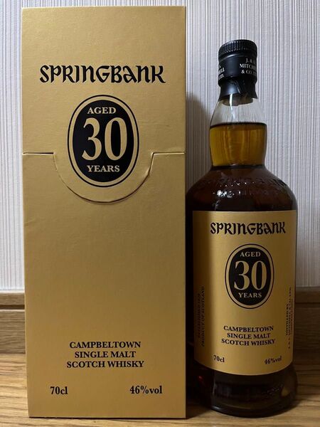 【正規品】スプリングバンク 30年 2025リリース・SPRINGBANK 30yo・キャンベルタウン・46%・700ml