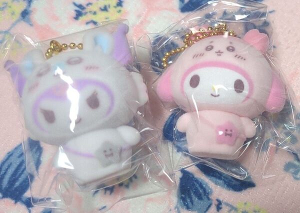 ちいかわ サンリオ フロッキー マスコットチャーム クロミ マイメロディ