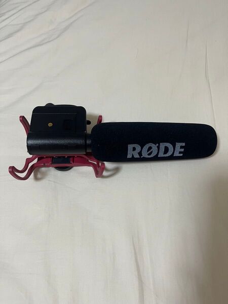 (未使用品)RODE VideoMic Rycote ビデオカメラ用ショットガン・コンデンサー・マイク 通電確認済み