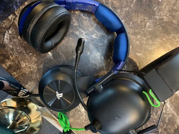 2点セット ps4 ヘッドフォン 純正品 レイザー razer ゲーミング