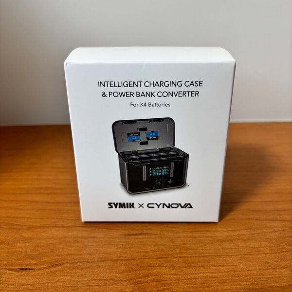Insta360 X4用バッテリーチャージャー SYMIK CYNOVA Insta360 X4 Battery Charger