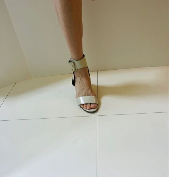 ●Chloe アンクルストラップ パンプス 本革
