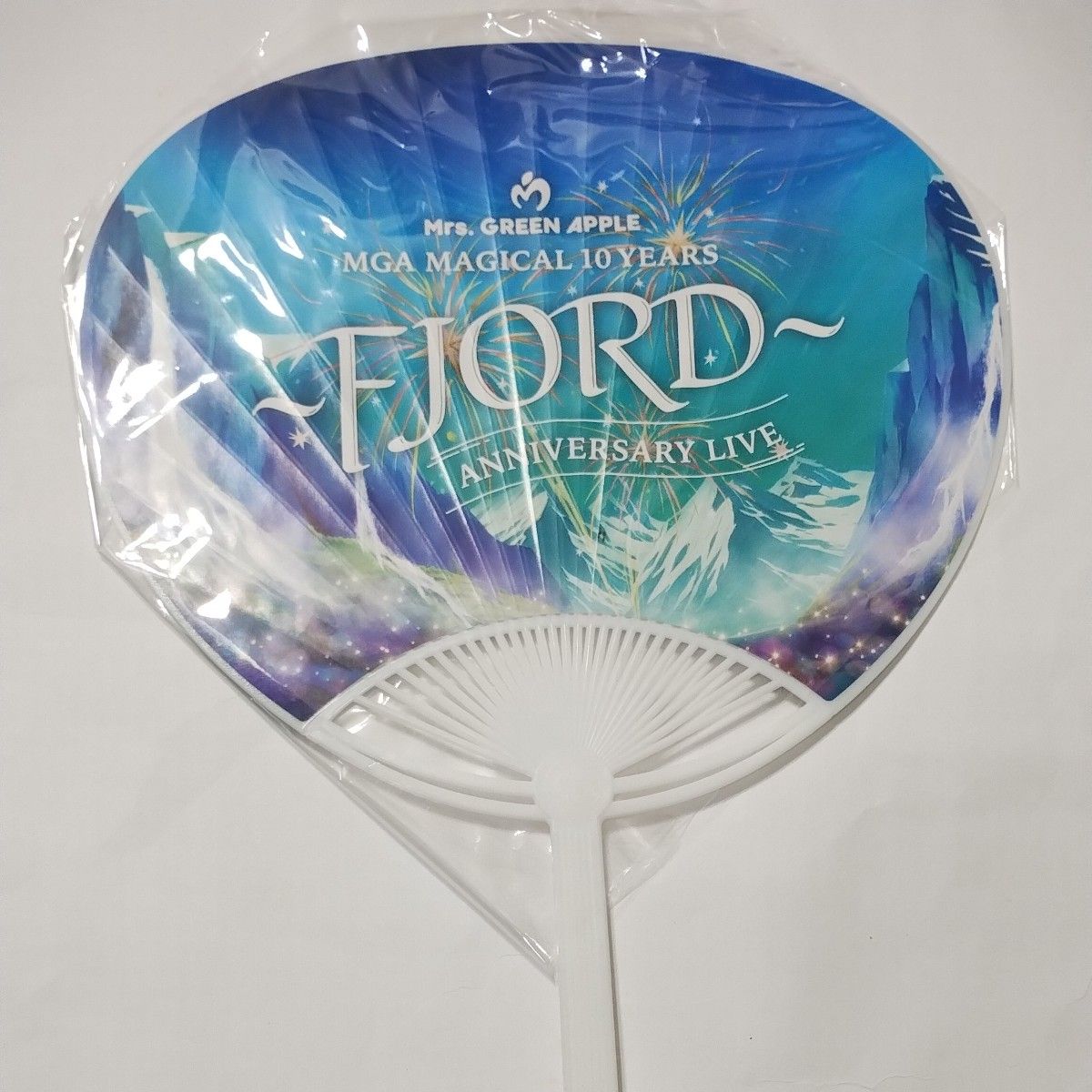 ミセス グリーンアップル フィヨルド ノベルティ うちわ 冷感マフラー ミセスグリーンアップルFJORD Ringo jamシート 冷感マフラー