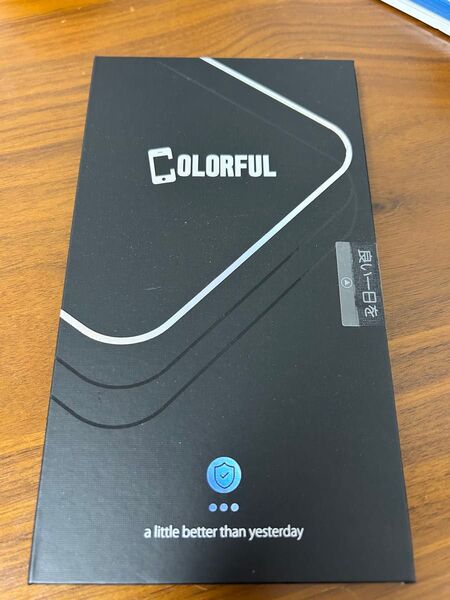 Colorful iPhone 15 Pro 強化ガラス保護フィルム