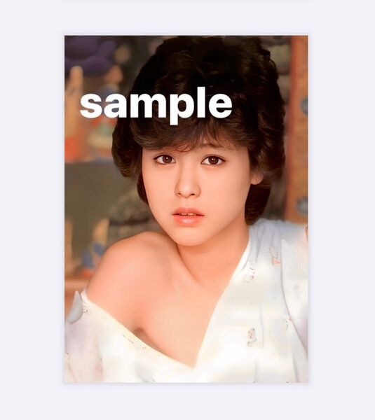 松田聖子写真 2L判