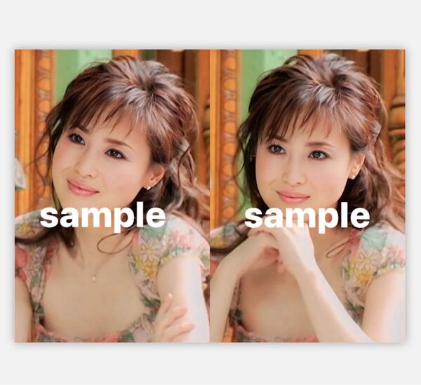 松田聖子写真 L判2枚