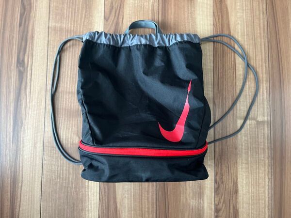 NIKE ナイキ プールバッグ スイミング 水泳 水着 キッズkids ナイロン 黒 ブラック
