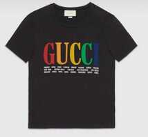 Gucci グッチ Ｔシャツ ブラック クリーム 新品未使用 100%正規品 トップス small / medium_画像3