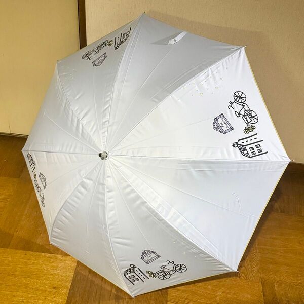 新品 オーロラ 晴雨兼用日傘 ベガスマテリアル ブルー 日傘 傘