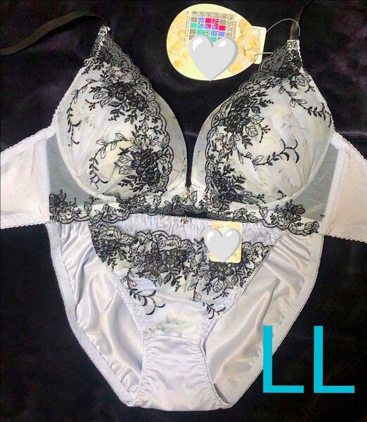 限定SALE B85 C80 C85 D75 D80 E75 レース ノンワイヤー LL 豪華 花柄 水彩柄 ローズ