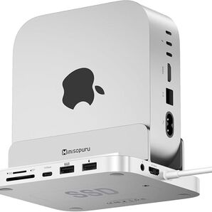 Mac mini M4 / M4 Pro 2024 用 ドック&スタンド