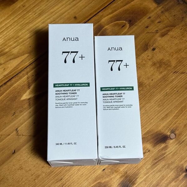 Anua ドクダミ77スージングトナー 250ml 340ml セット Anua アヌア anua ドクダミ スージングトナー