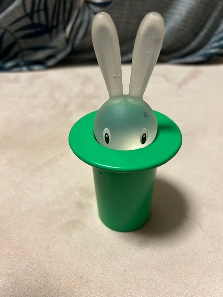 ALESSI アレッシィ MagicBunny マジックバニー 爪楊枝入れ つまようじケース グリーン うさぎ