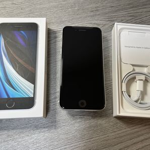未使用品 SIMフリーiPhone SE2 64GB MHGQ3J/A ホワイト 一括購入