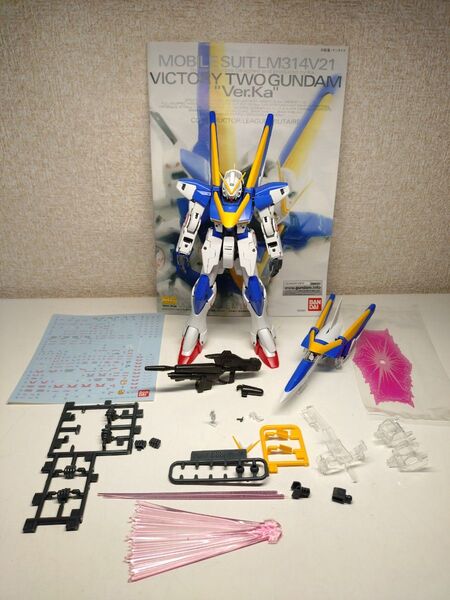 MG 1/100 V2ガンダム ver.ka V2ガンダム 素組み品