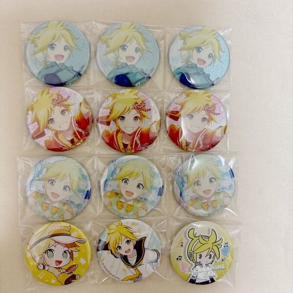プロセカ ボカロ 鏡音レン 缶バッジ 12点セット