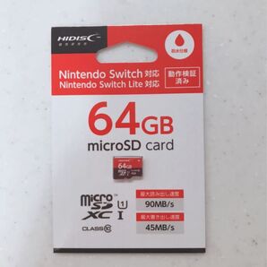 microSDXCカード 64GB CLASS10 UHS-I 対応 メモリーカード HDMCSDX64GSW-WOA