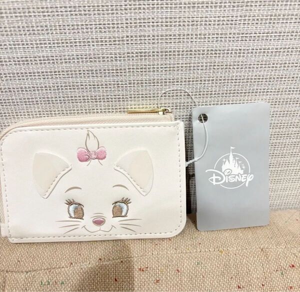 ディズニーストア カードケース おしゃれキャット マリー 新品 パスケース