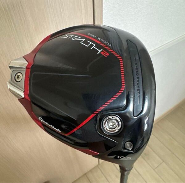 テーラーメイド stealth2 ドライバー 10.5 s ドライバー STEALTH2 ヘッド+ヘッドカバー