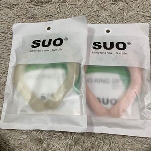 SUO ネッククーラー 2個セット ホワイト ピンク 28