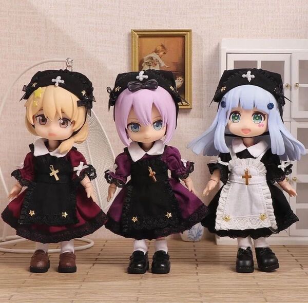 オビツ11 修道女 3点セット 十字架 星 アウトフィット ねんどろいど ドール
