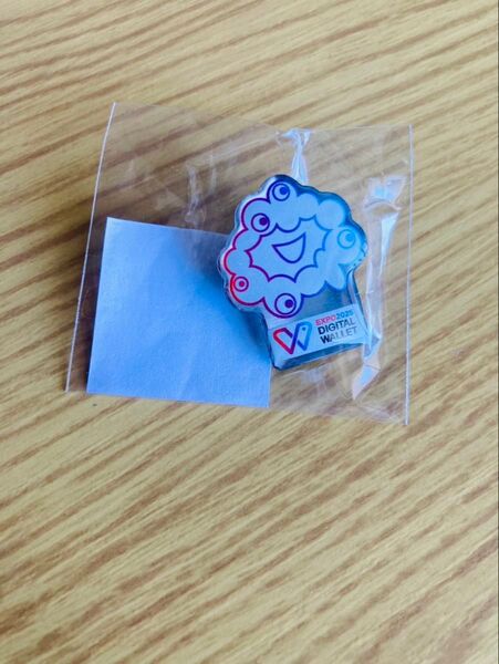 万博 ミャクミャクチャレンジ 3等 ピンバッジ 未開封 EXPO ミャクチャレ ミャクミャククジ