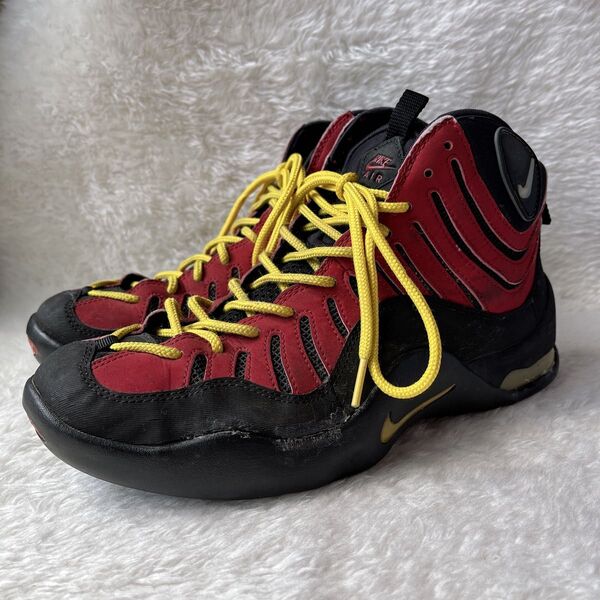ナイキ NIKE スニーカー エアベイキン 赤 黒 オレンジ AIR BAKIN 26cm