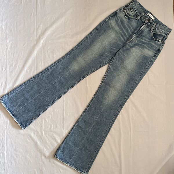 マウジー MOUSSY MVS FLARE MVSフレア ブーツカット ジーンズ デニムパンツ ブルー 丈長め ロングサイズ