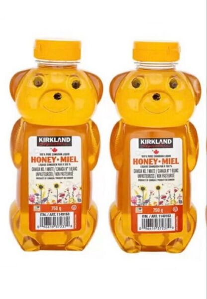 KIRKLAND カナダ産純粋ハチミツ 750g 2本セット