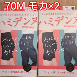 定価9240円 2枚 ウイング ハミデンヌ ガードル 70 M モカ Wing
