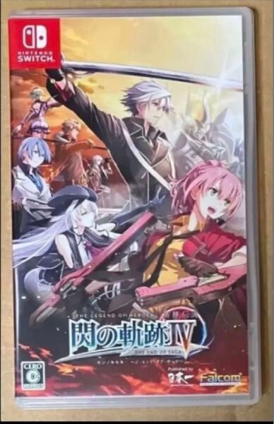 値下げ不可 送料無料 ニンテンドースイッチ 英雄伝説 閃の軌跡4 閃ノ軌跡 IV Nintendo Switch a