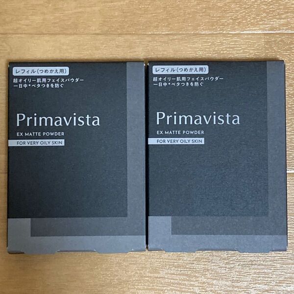 プリマヴィスタ EXマットパウダー 超オイリー肌用 フェイスパウダー(ルース)5.0g レフィル 2個セット
