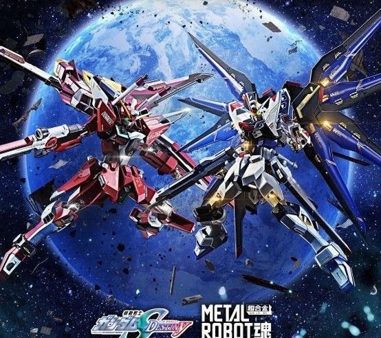 METAL ROBOT魂 ストライクフリーダムガンダム インフィニットジャスティス20th Anniversary Ver